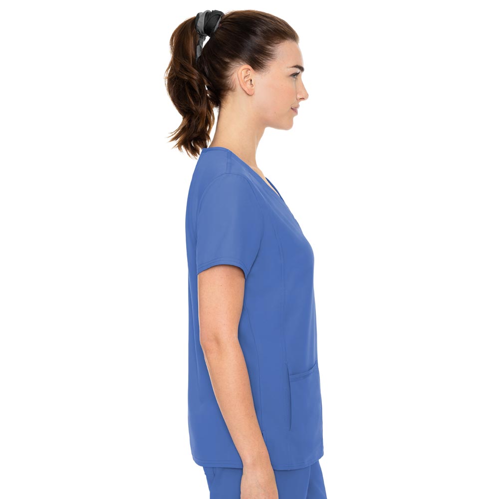 Med Couture Insight Side Pocket Top Extended Sizes (2XL-3XL)