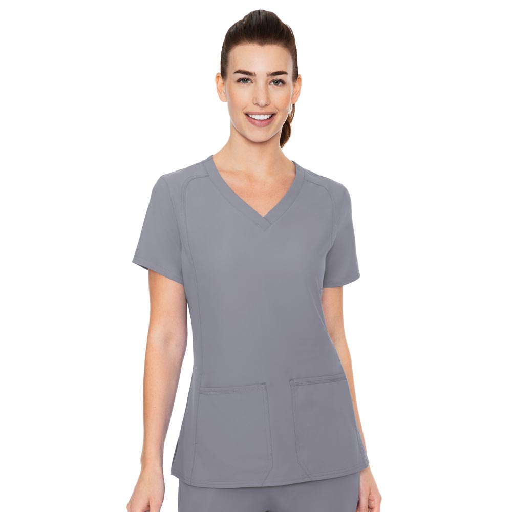 Med Couture Insight Side Pocket Top Extended Sizes (2XL-3XL)