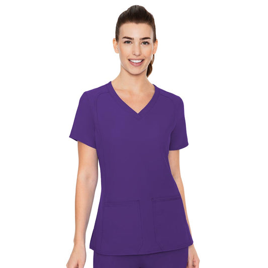 Med Couture Insight Side Pocket Top Extended Sizes ( 16 colors in 2XL-3XL)