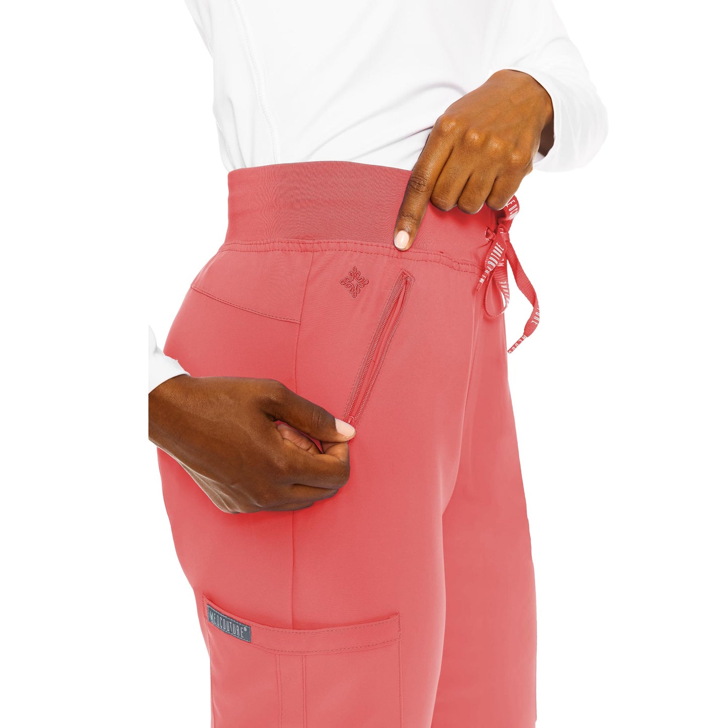 Med Couture Insight Zipper Pant Petite (XS-2XL)