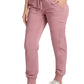Healing Hands Purple Label "Toby" Jogger in Dried Rose (Petite or Regular Length Only XS-2XL)