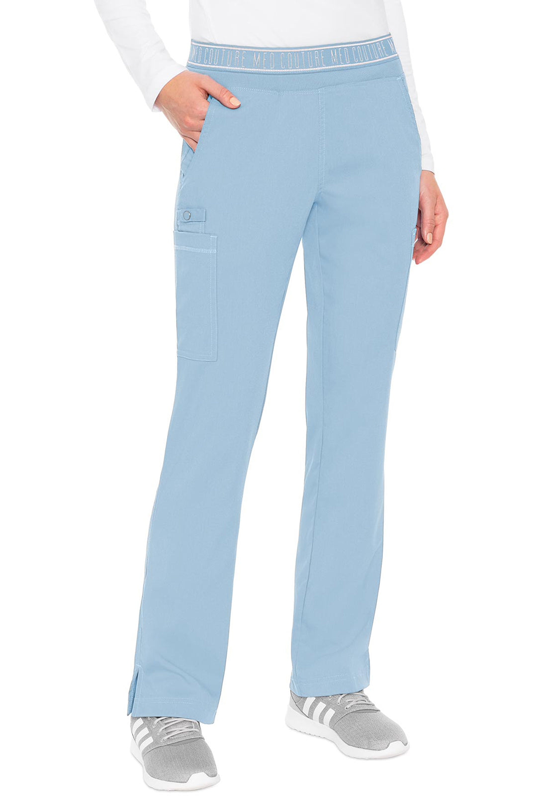 Med Couture Touch Yoga 2 Cargo Pocket Pant (16 Colors XS-2XL Petite Length)