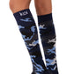 Men's Camo Blues Compression Socks by Koi