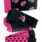 Betsey Johnson 3-Pack Playful Pattern Compression Socks
