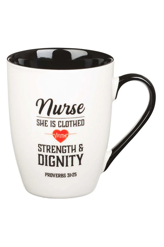 Nurse Strength & Dignity Mug