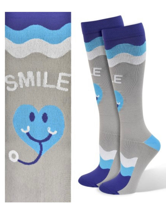 Smile Compression Socks (Regular & XL)