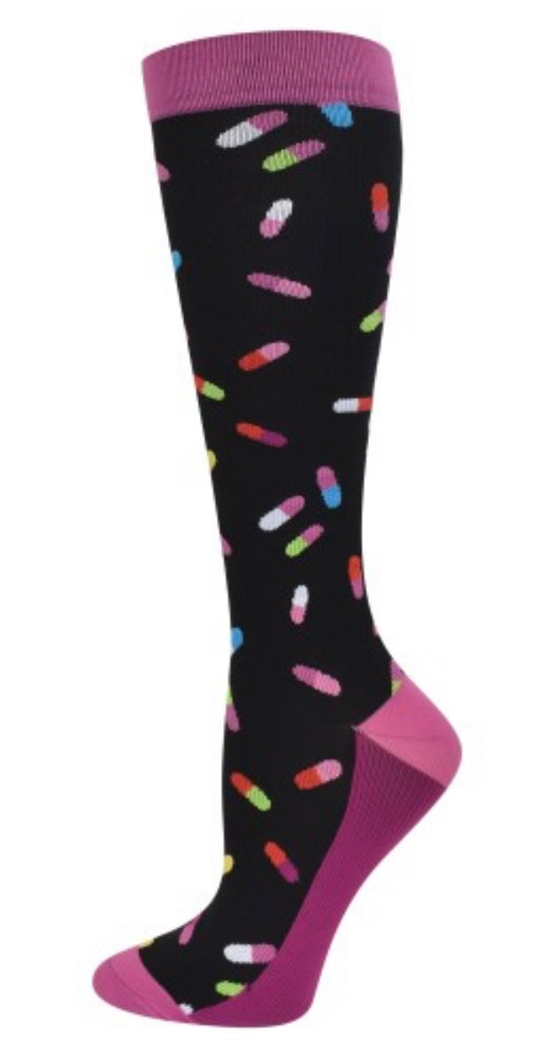 Fun Meds Compression Socks (Regular & XL)