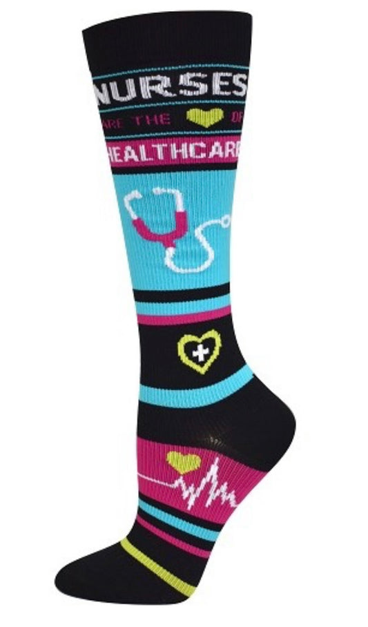 Heart Of Healthcare Compression Socks (Regular & XL)