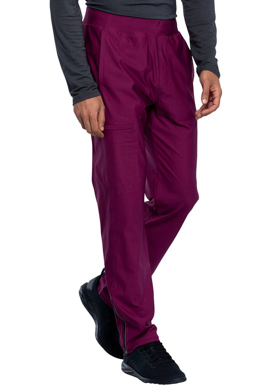Cherokee Form Men's Tapered Leg Pull On Pant (Tall & Short Length Up to 3XL)