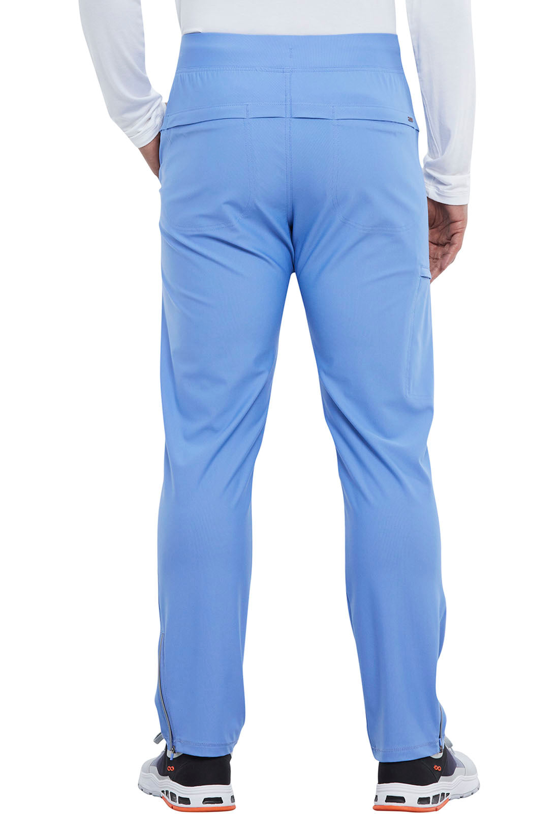 Cherokee Form Men's Tapered Leg Pull On Pant (Regular Length Up to 3XL)