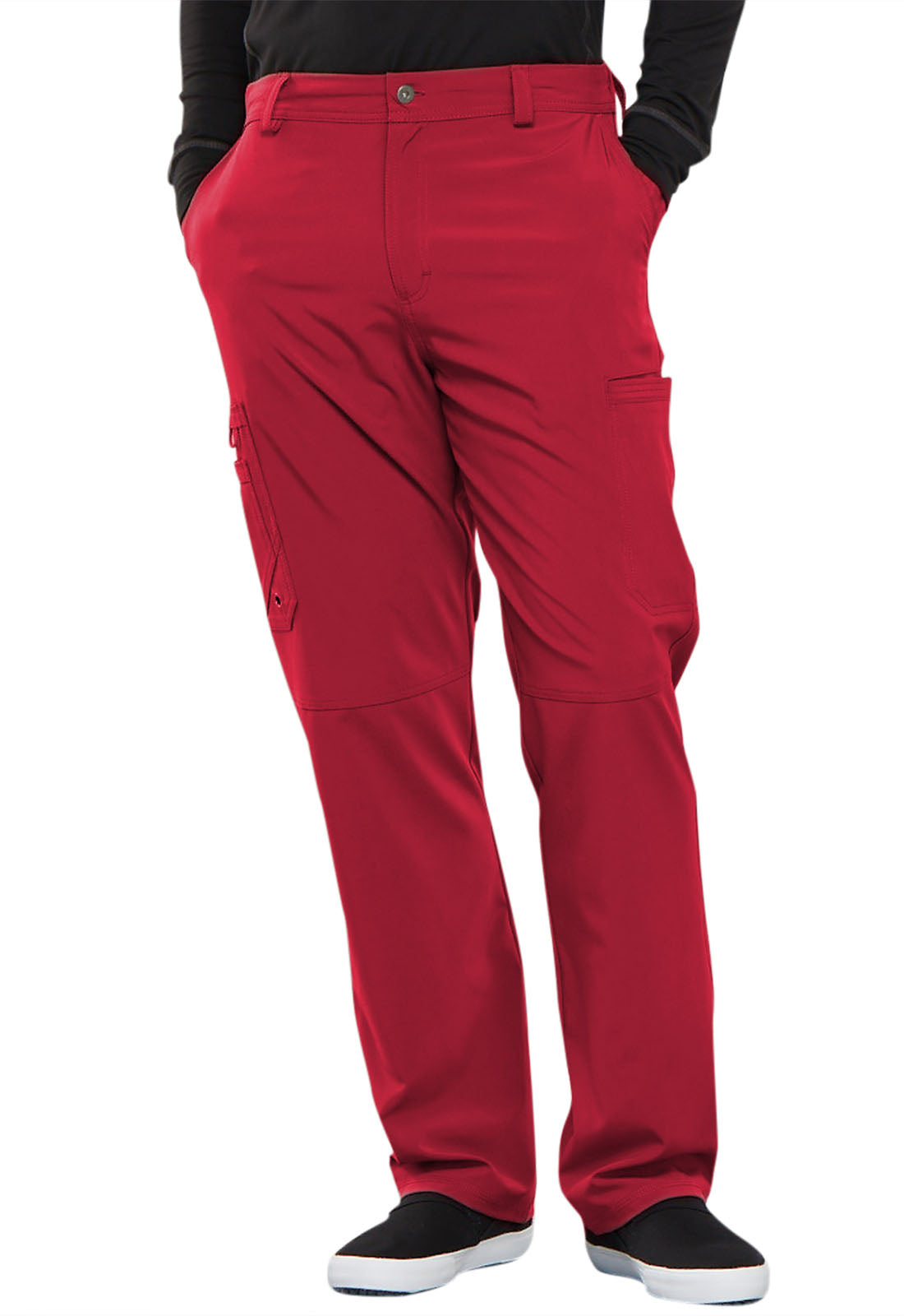 Cherokee Infinity Men's Fly Front Pant (Short Length Up to 3XL)