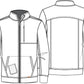Cherokee Form Men's Zip Front Jacket (Up to 3XL)