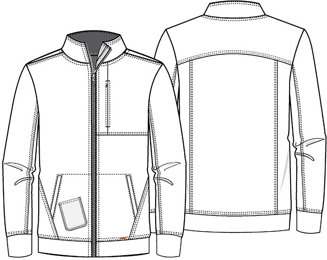 Cherokee Form Men's Zip Front Jacket (Up to 3XL)