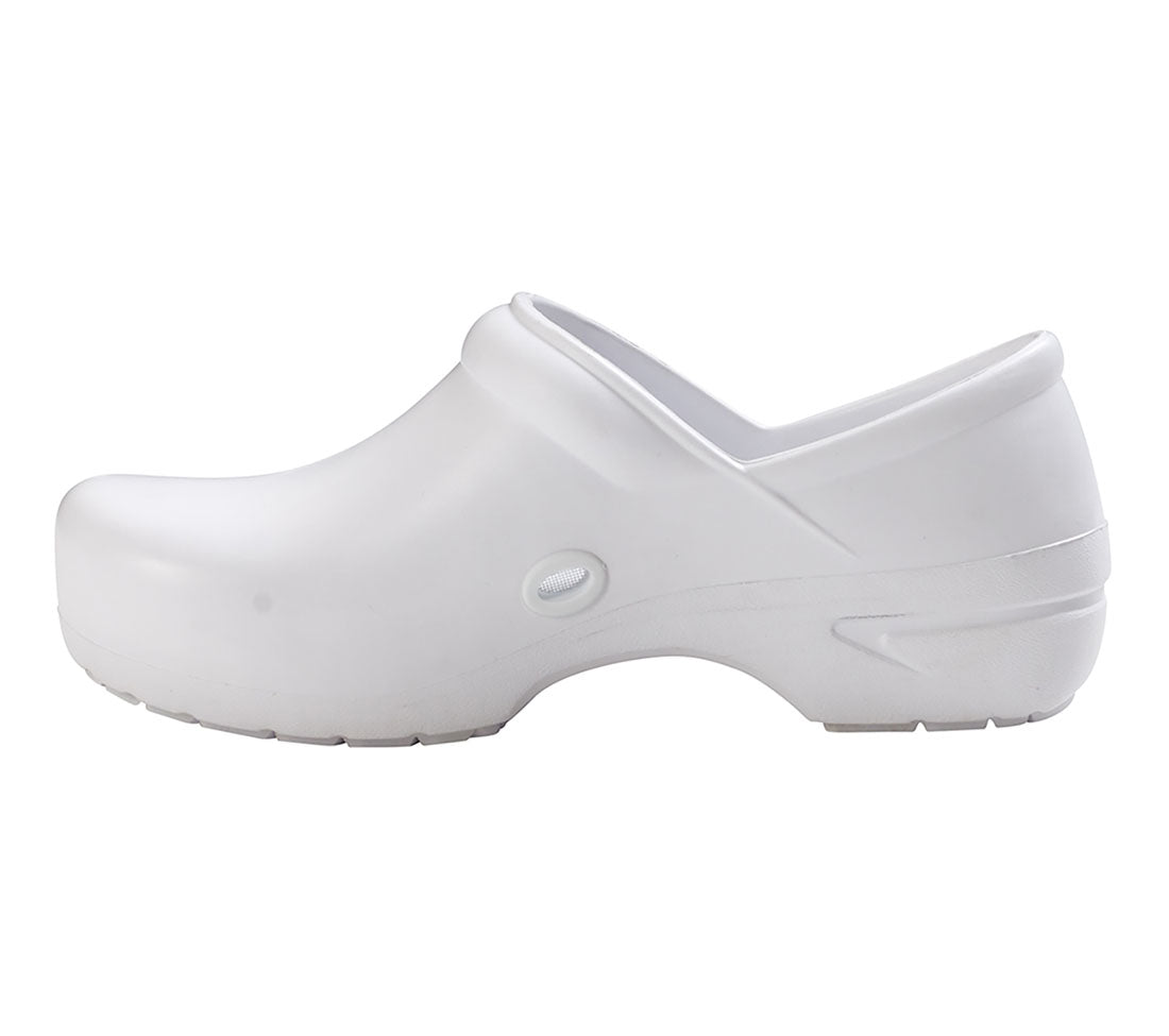 White Anywear Footwear Guardian Angel Slip On Shoes (Unisex)