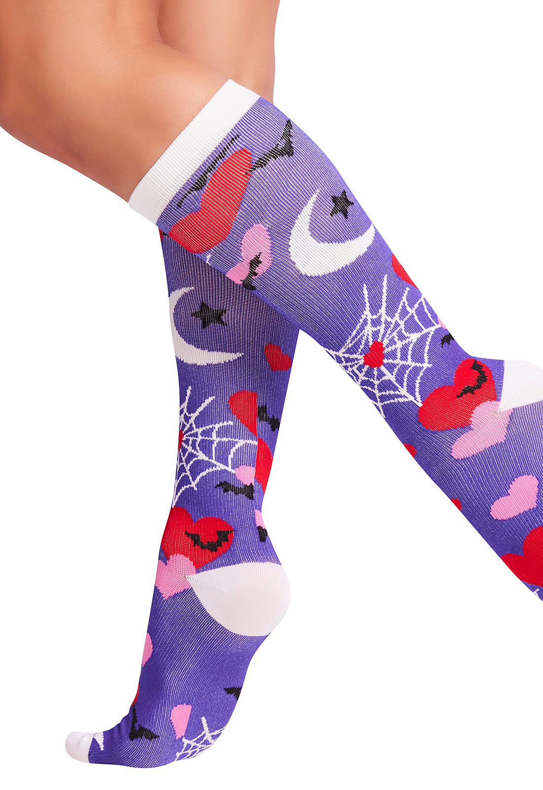 Heart & Soul Cheers Witches Compression Socks
