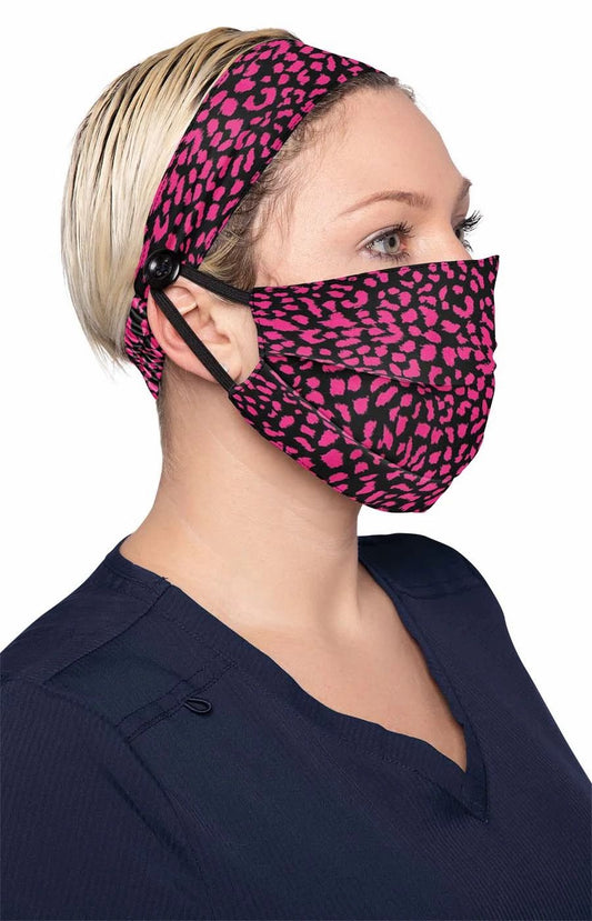 Betsey Johnson Mask & Headband Set (2 designs)